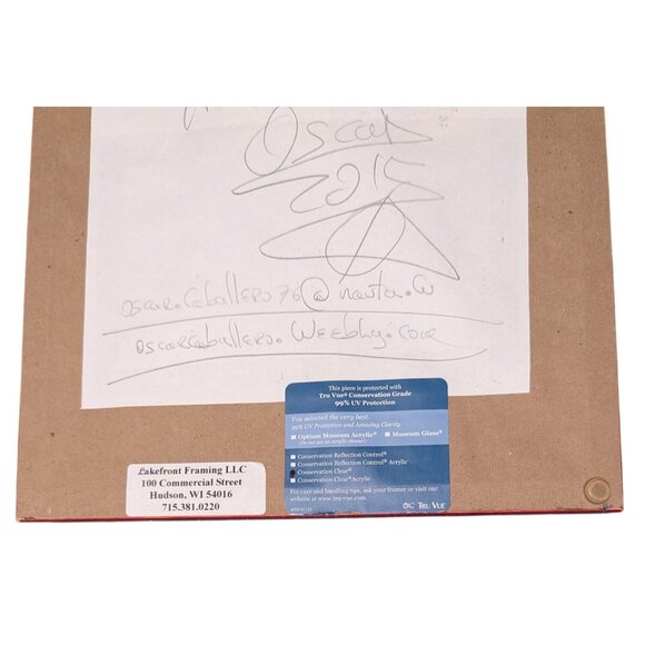 Framed Art by Oscar Caballero Titled La Bodeguita Del Medio Havana Cuba 2015 - Picture 13 of 14